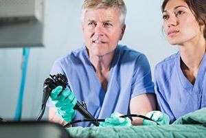 Endoscopia de colón diagnóstica